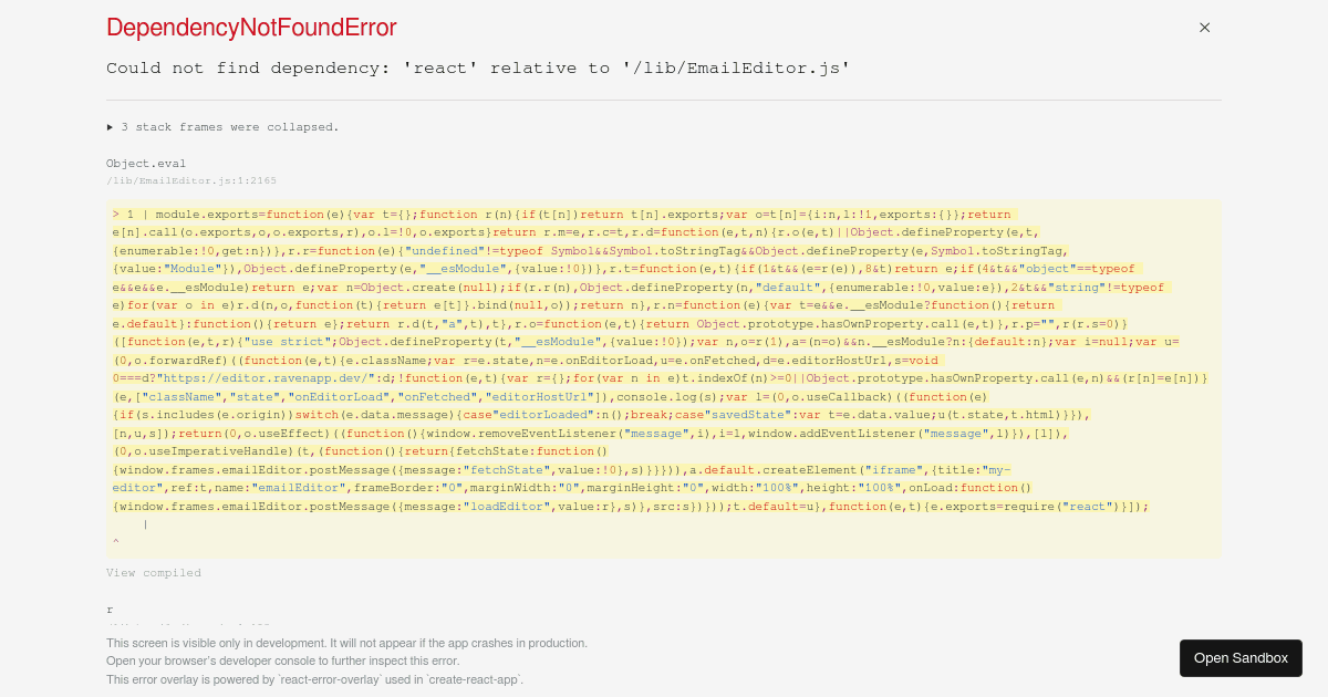 raven-react-email-editor - Codesandbox