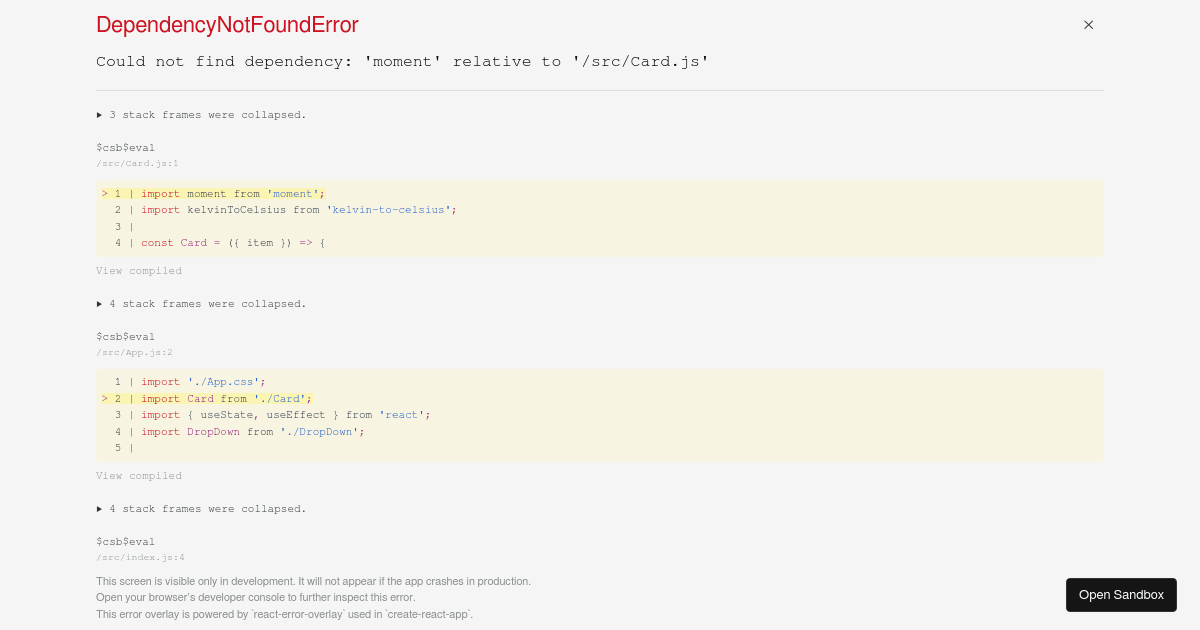first-proj - Codesandbox