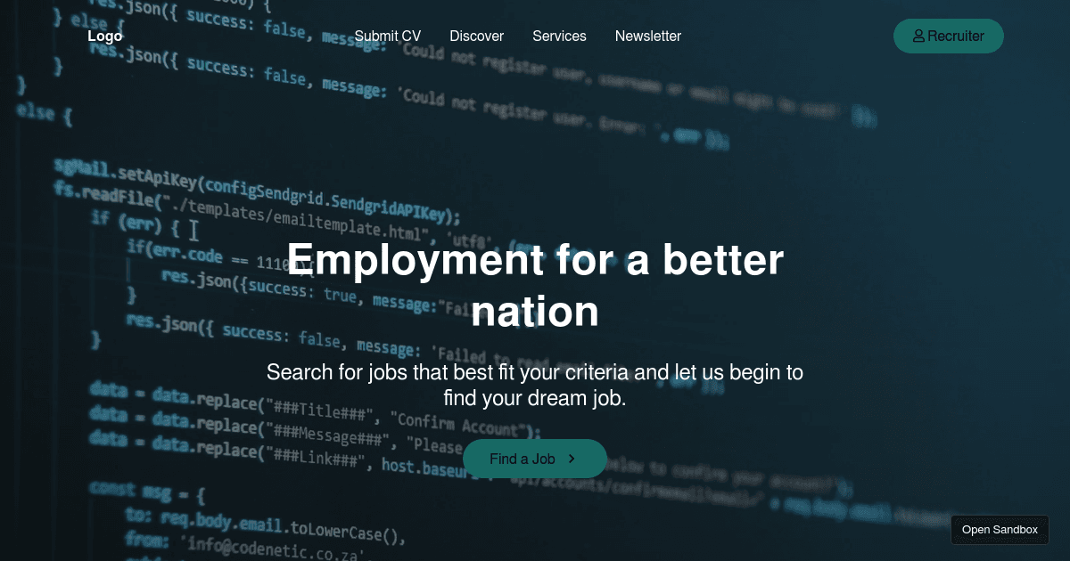 job-listing - Codesandbox