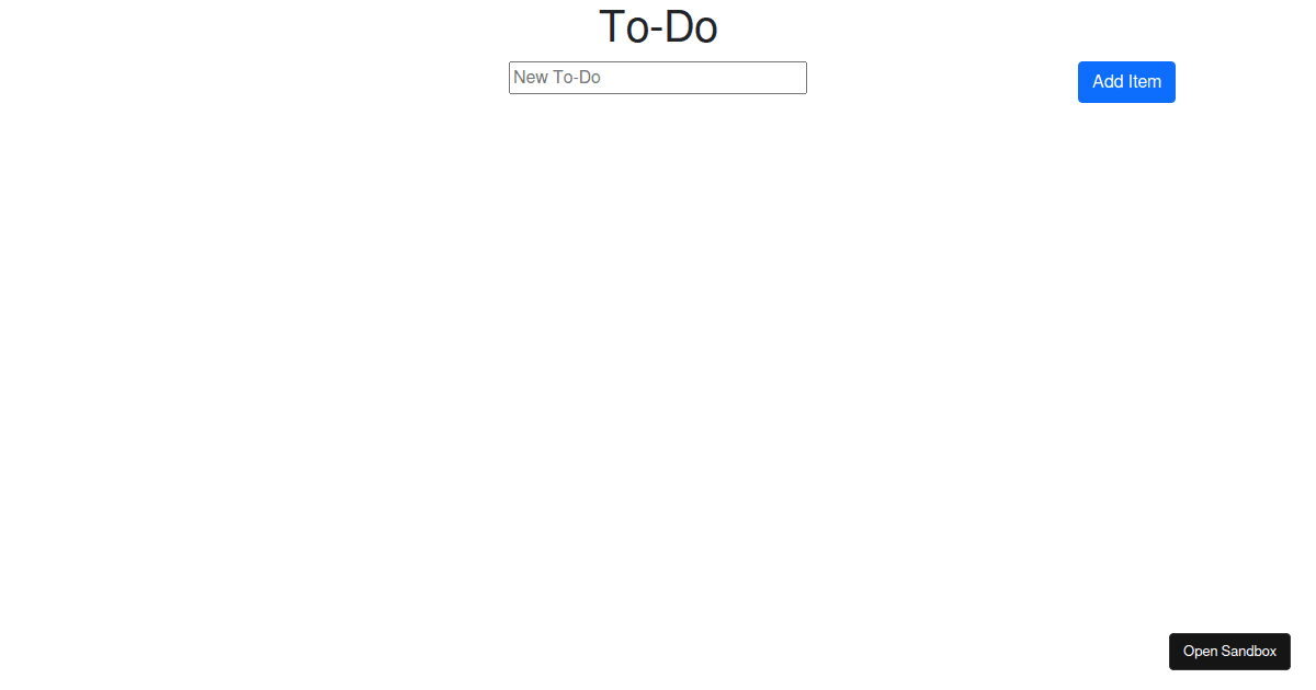 to-do-template - Codesandbox
