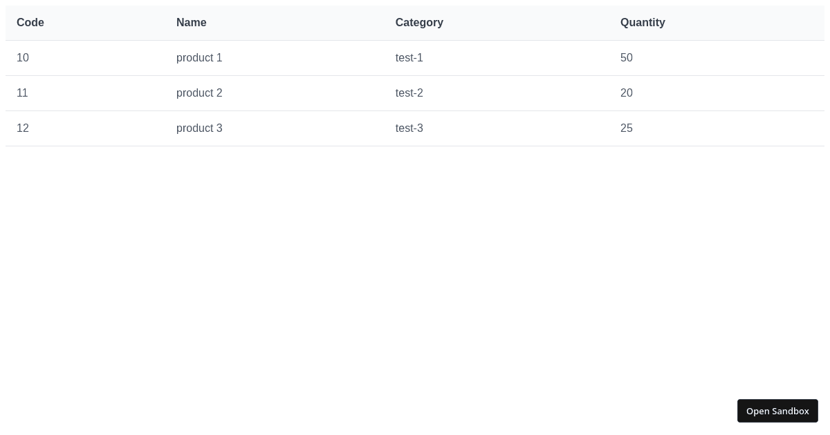 datatable-primereact-bug - Codesandbox