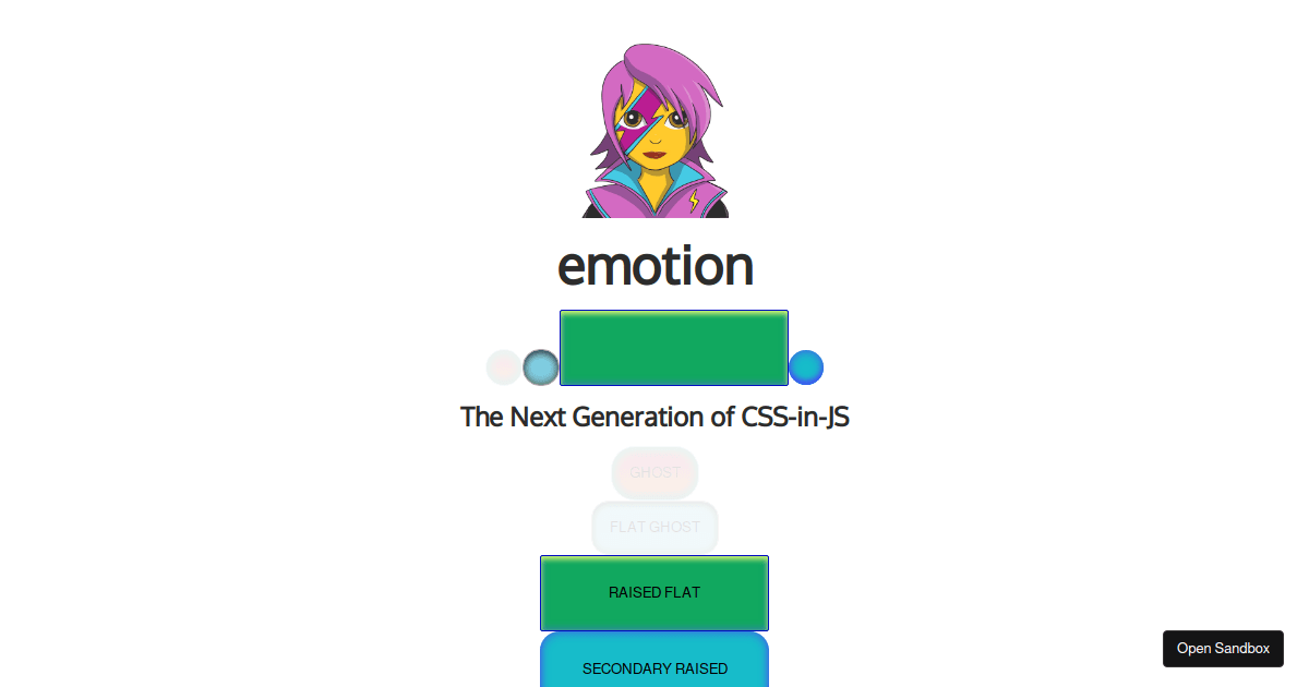 Emotion 8 - Codesandbox