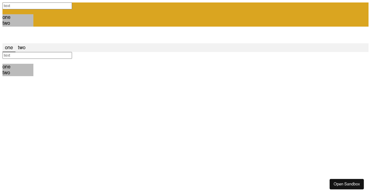 reach tabs scroll issue - Codesandbox