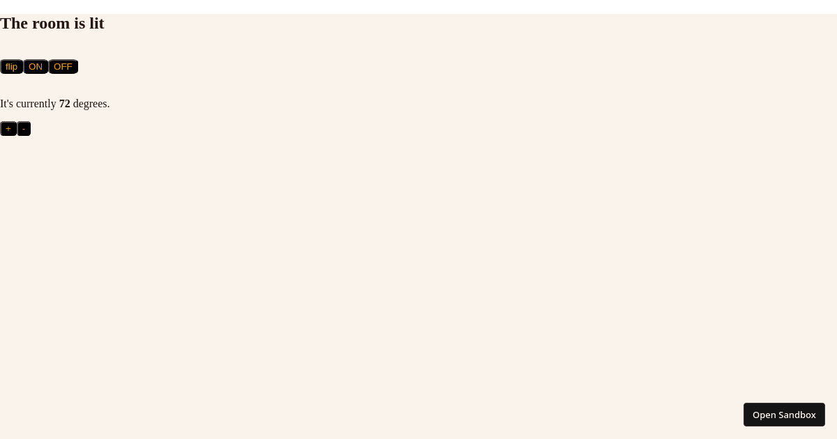 getting lit - Codesandbox