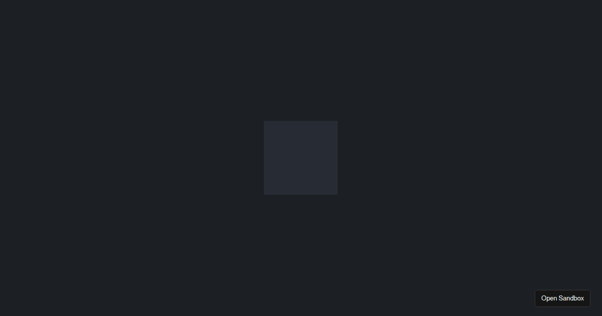 Page loader - Codesandbox