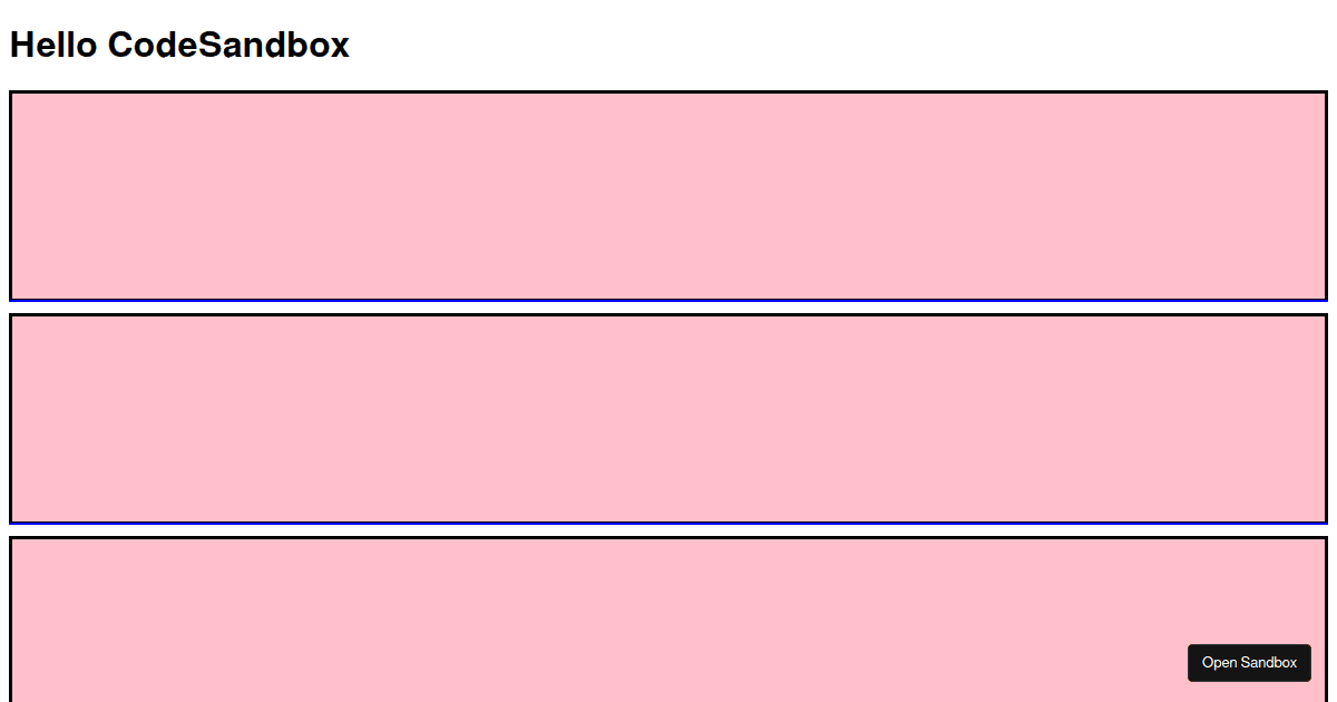 scroll & resize - working - Codesandbox
