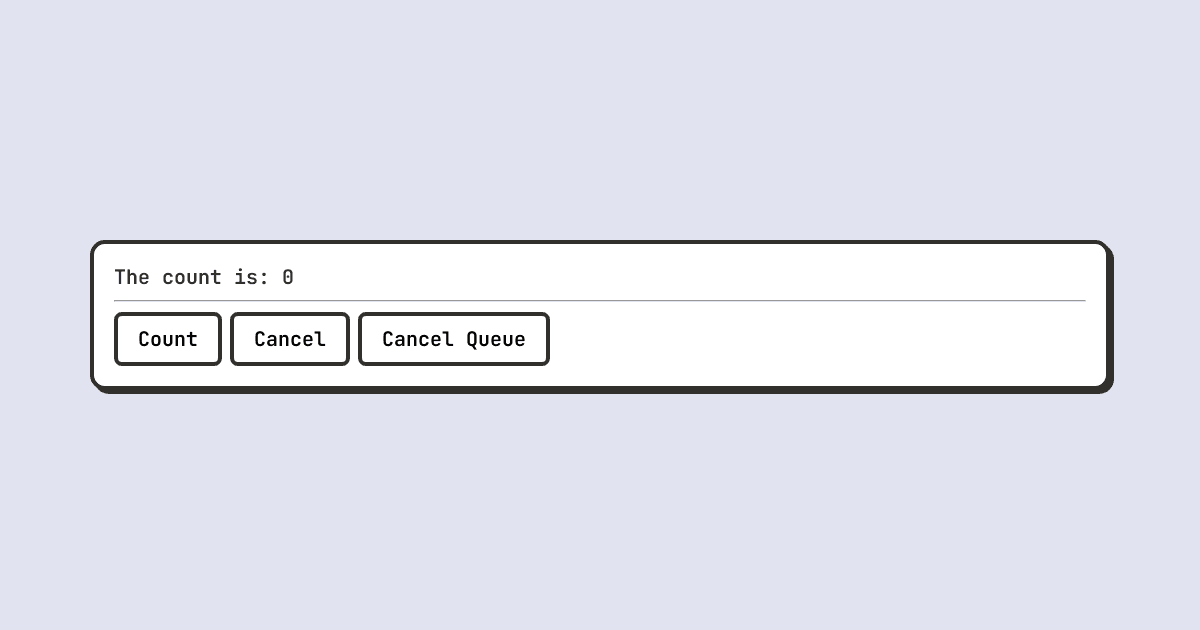 7GUIs 1-Counter (Async, Progress) - rxfx/service - Codesandbox