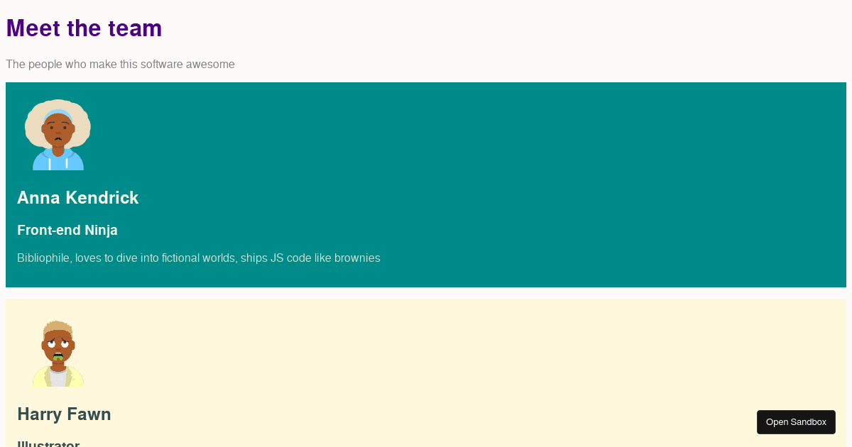 Session 5 - Box Model (forked) - Codesandbox