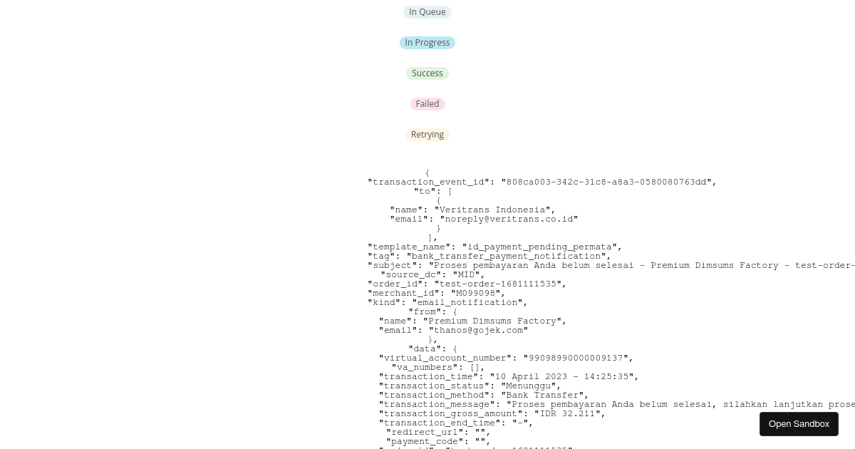 Notification Details Codesandbox Notification Details Codesandbox