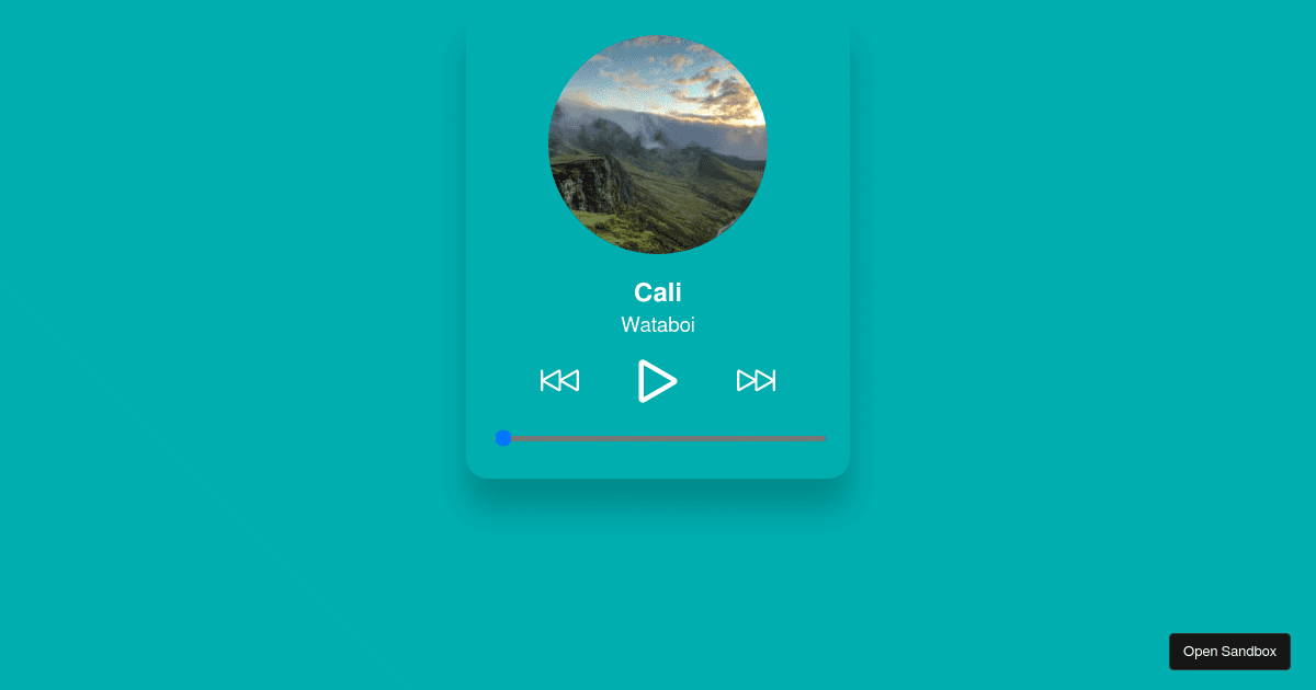 react-audio-player-demo - Codesandbox