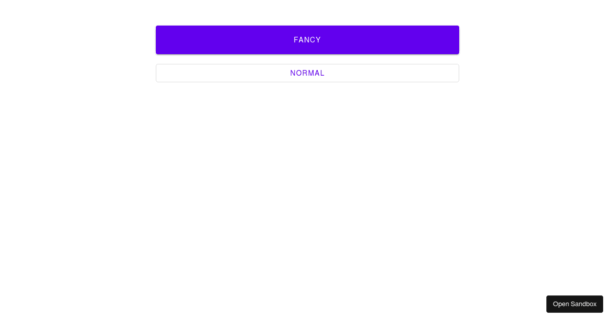 wrapped button - Codesandbox