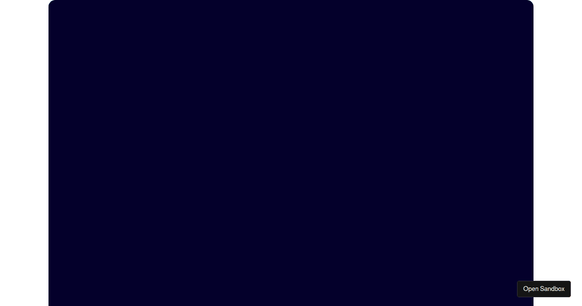 VX Testing - Codesandbox