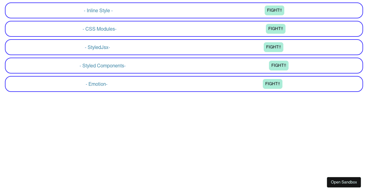 react - Codesandbox