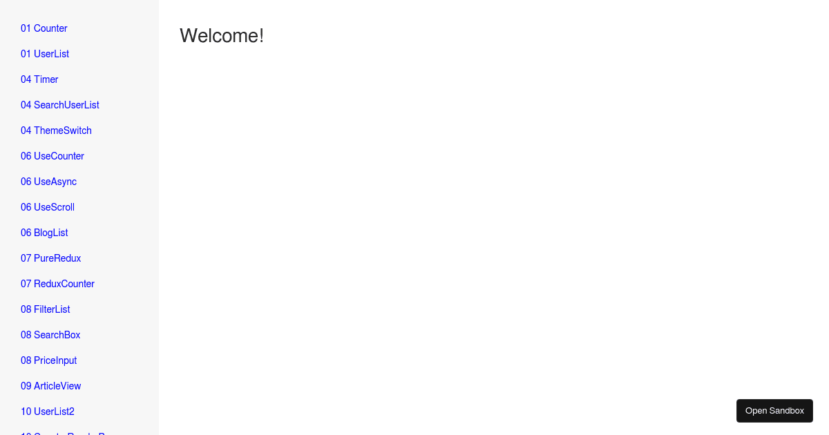 React Hooks Course (forked) - Codesandbox