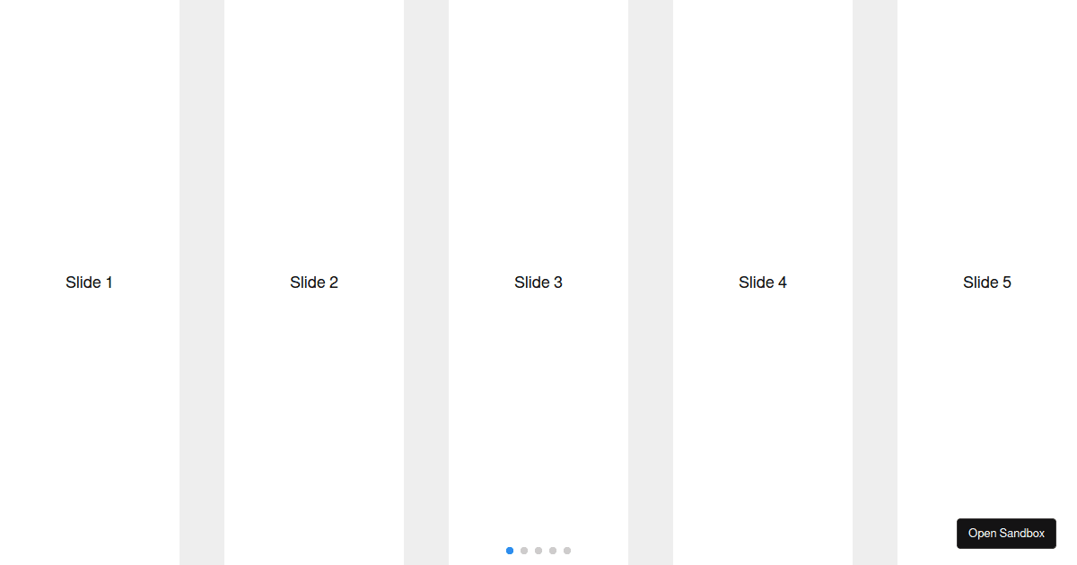 Swiper - Responsive breakpoints - Codesandbox