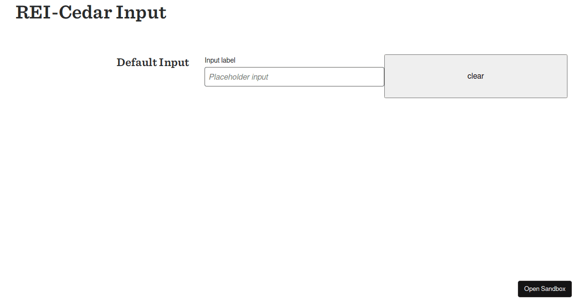 cdr-input - Codesandbox