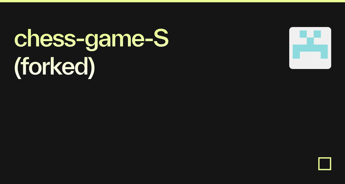 chess - Codesandbox