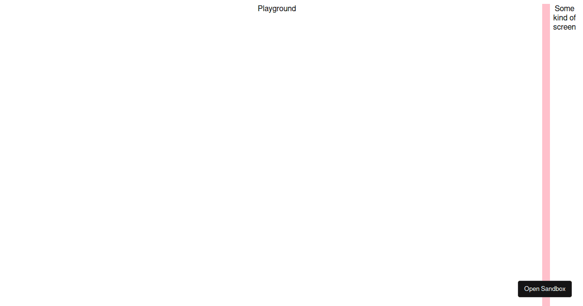 Resizable Sidebar v2 Codesandbox