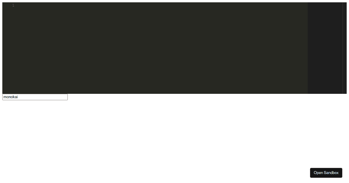 Monaco Editor Theme - Codesandbox
