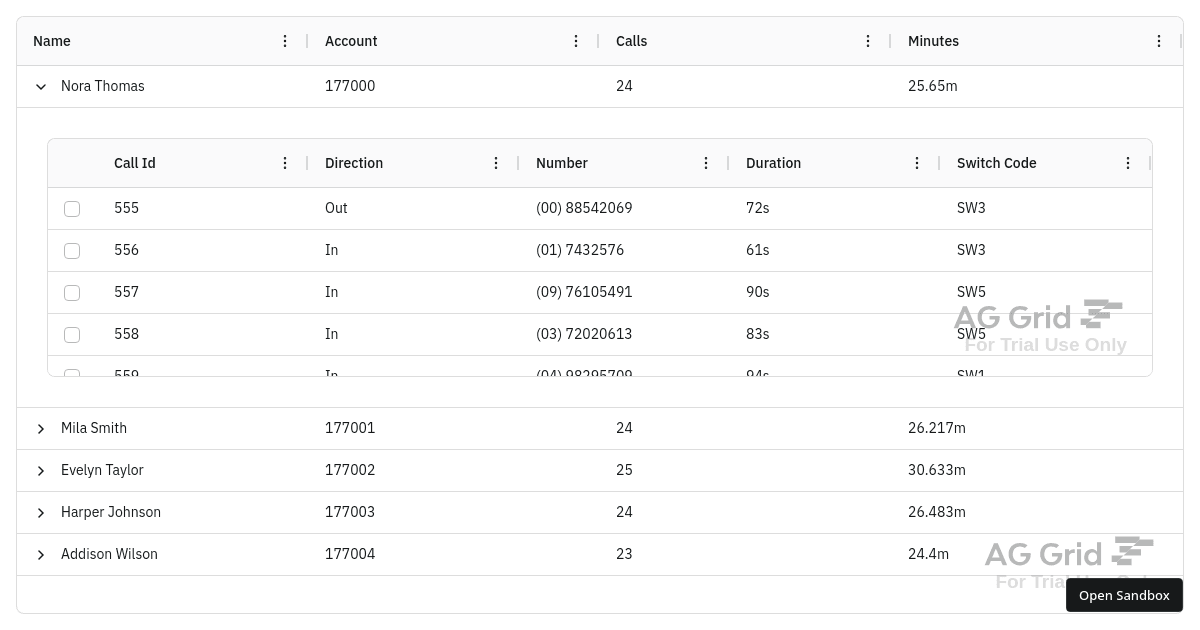 Refresh Rows (forked) - Codesandbox