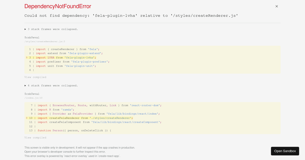 The Gilt Club Training - Codesandbox