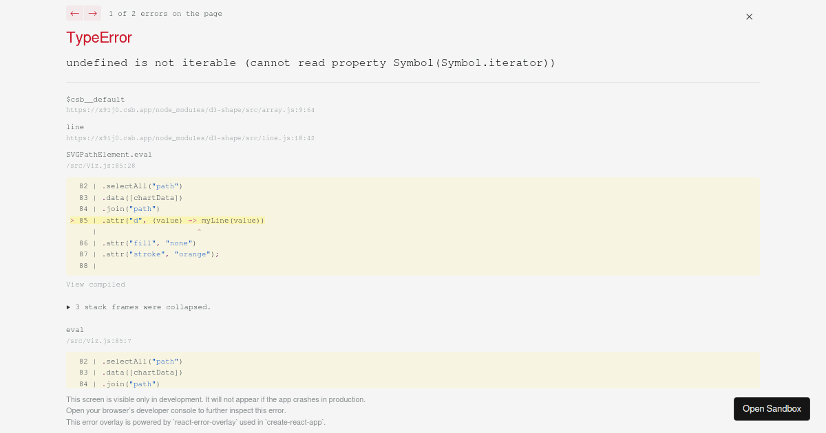 Coinref API data exploration - Codesandbox