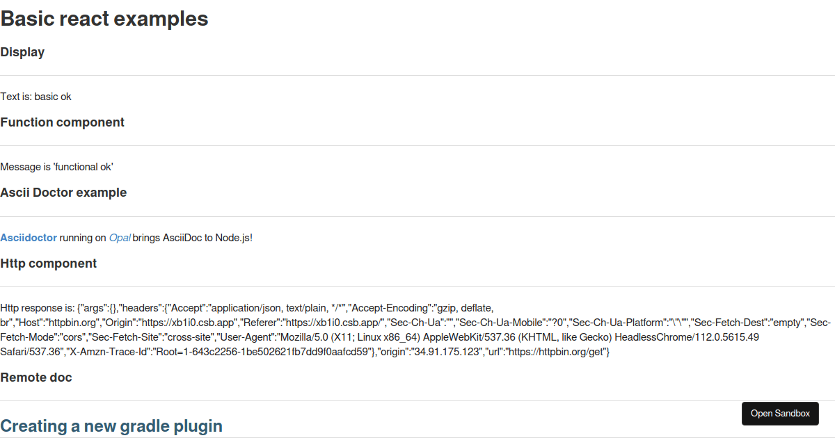 basic react - Codesandbox