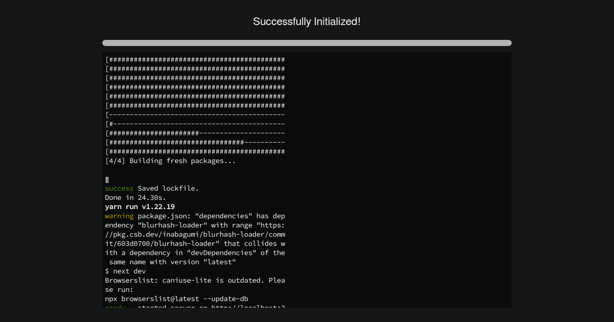 nextjs - Codesandbox