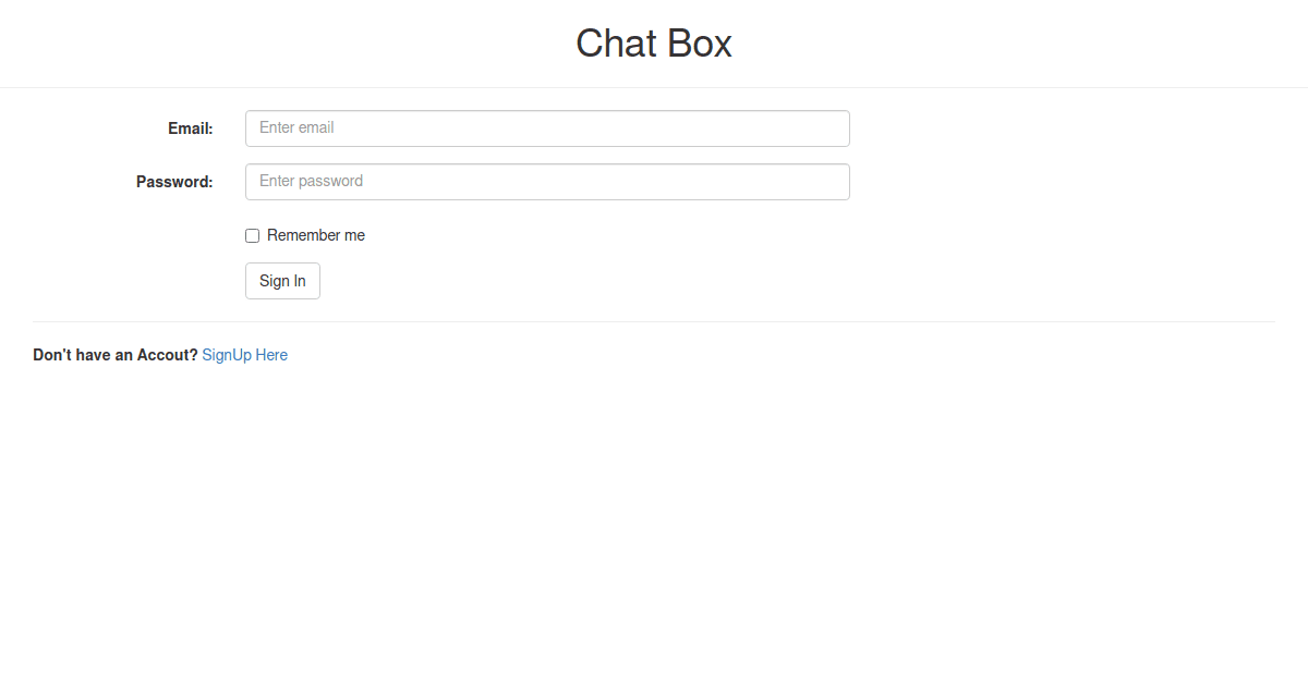 Chat-App - Codesandbox