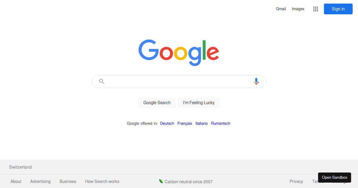 Google-Design-HTML-CSS - Codesandbox