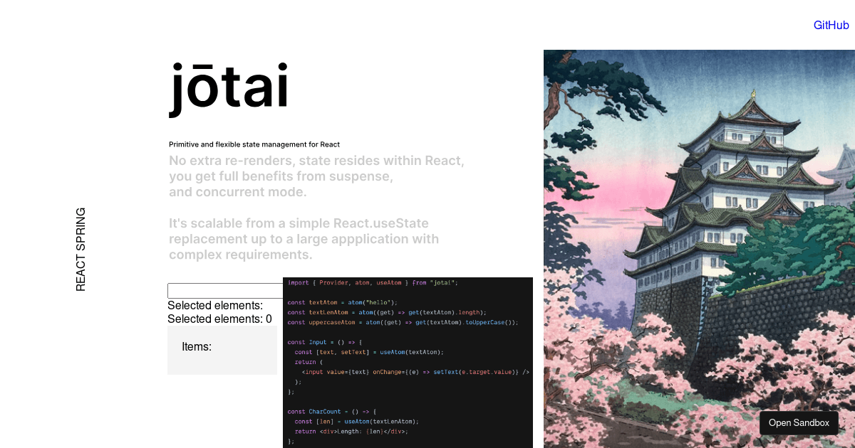 Jotai Playground - Codesandbox