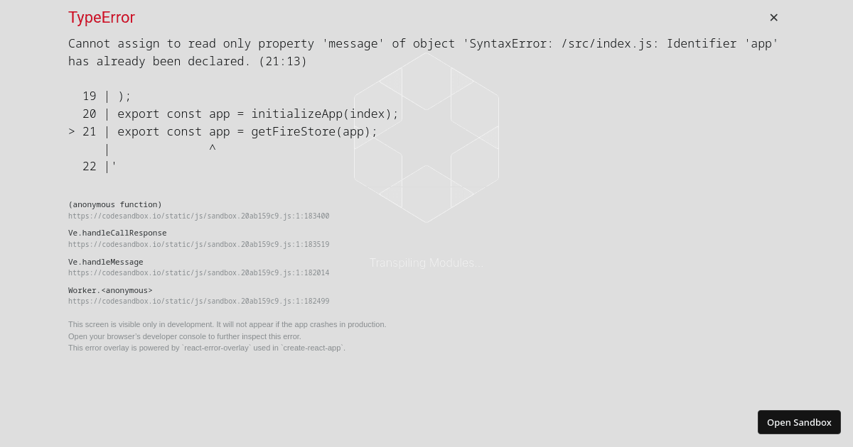 Login With Google (forked) - Codesandbox
