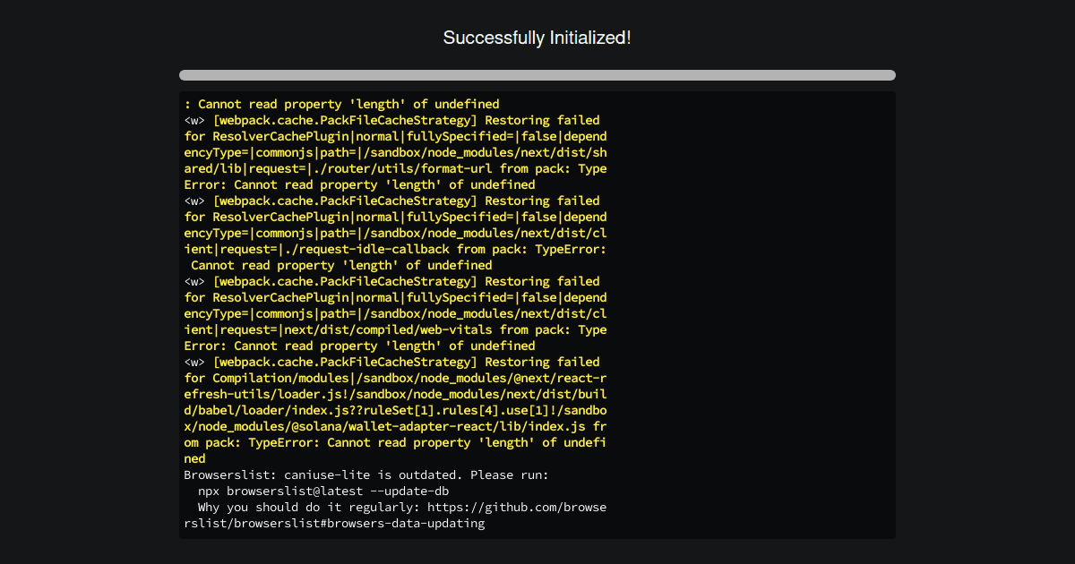 candyfactory Codesandbox