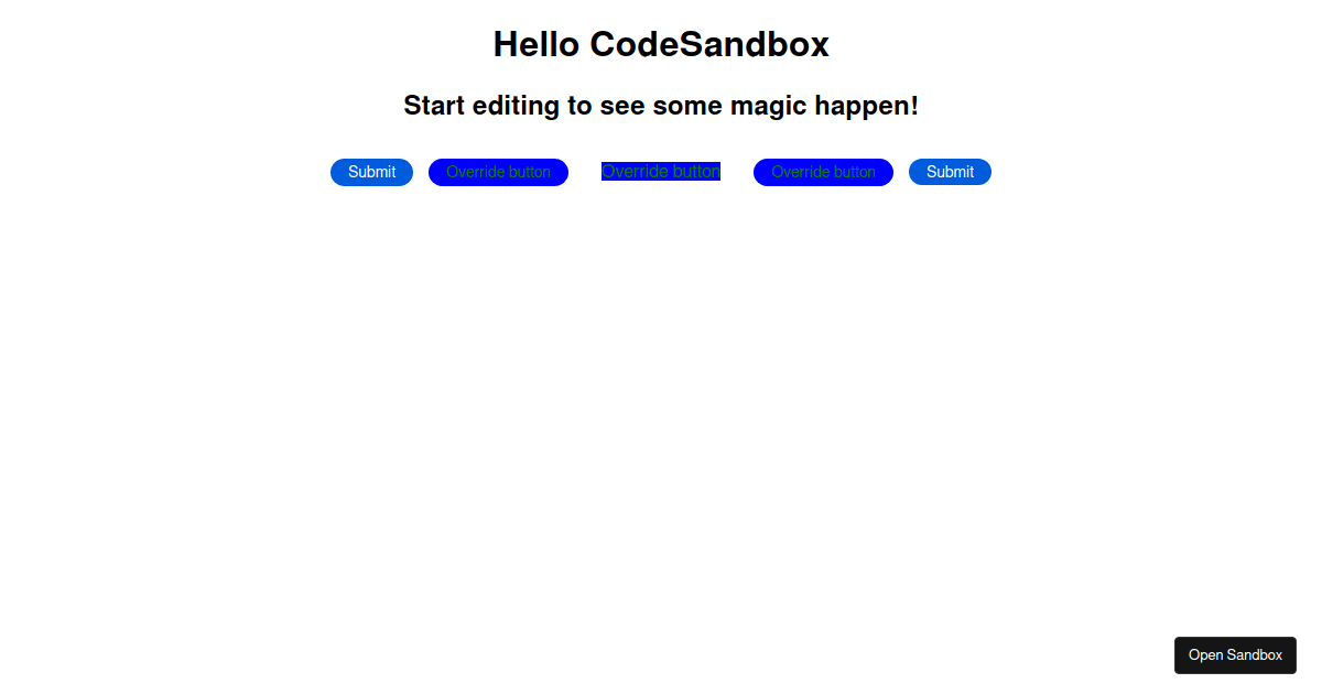 Styled Components Theming Example - Codesandbox
