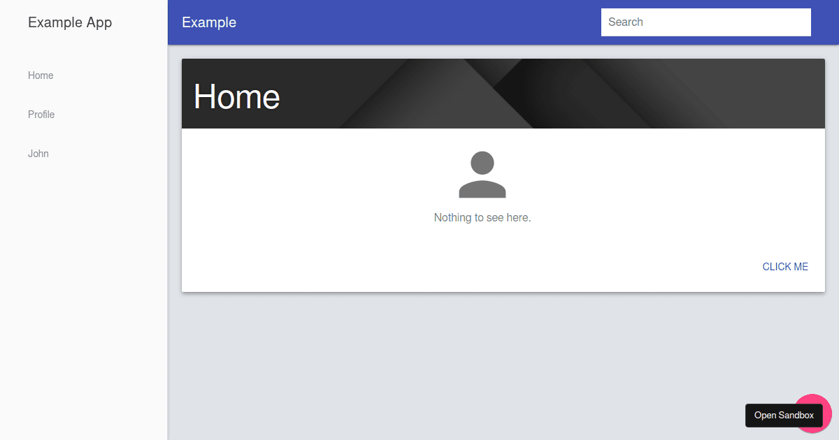 Preact Material Design (forked) - Codesandbox