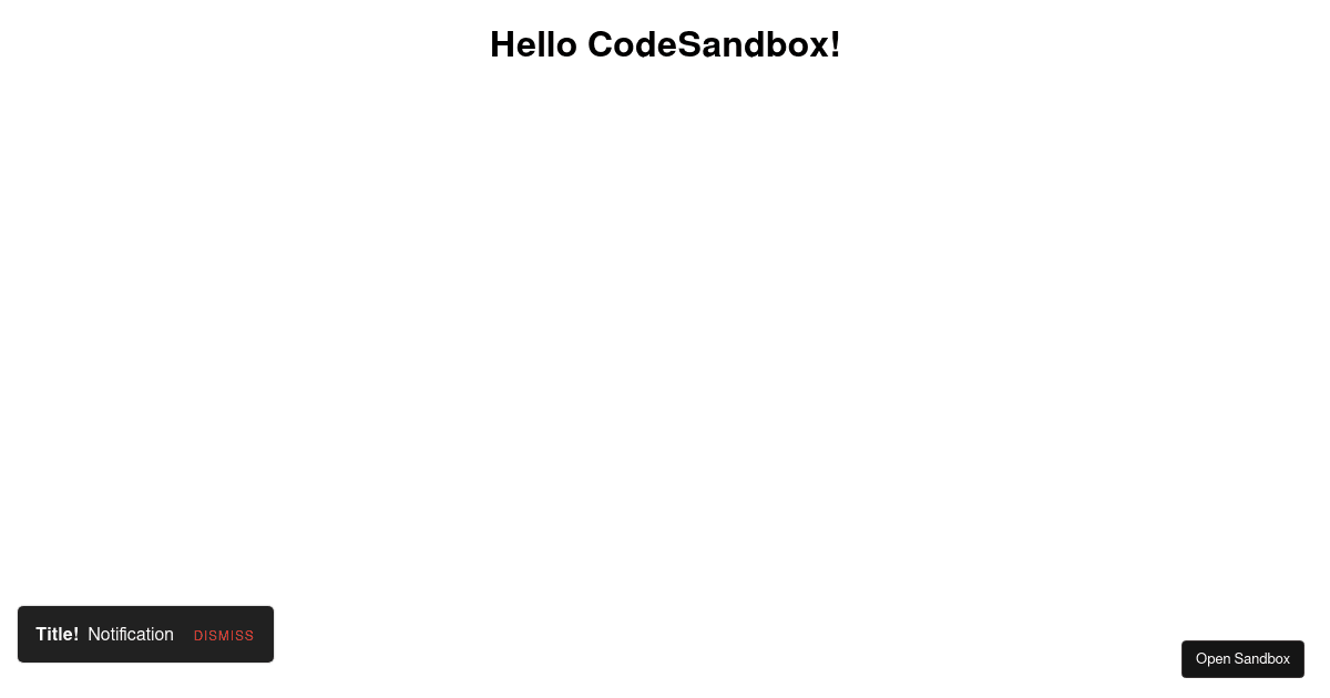 null - Codesandbox