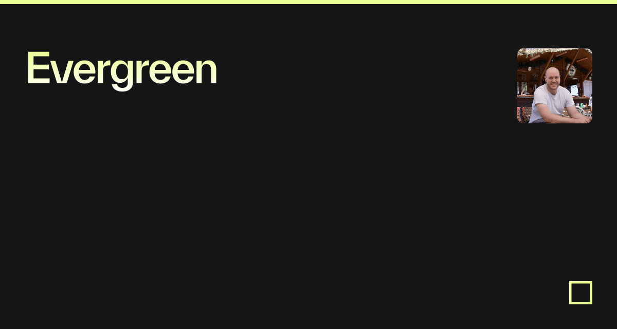 Evergreen - Codesandbox