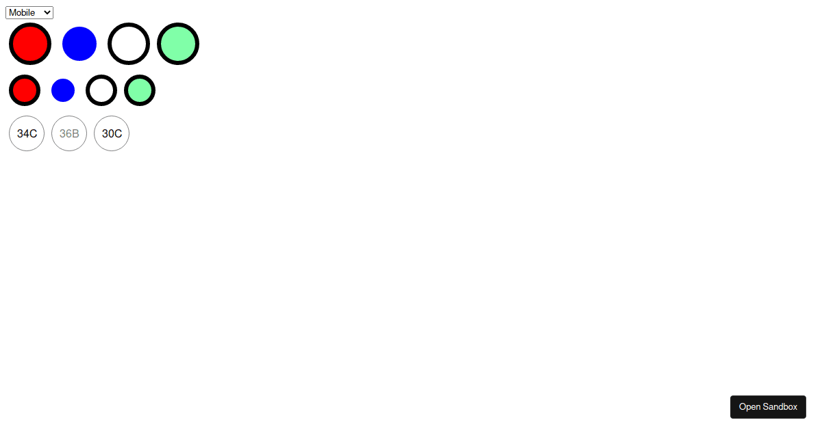 Select - Codesandbox