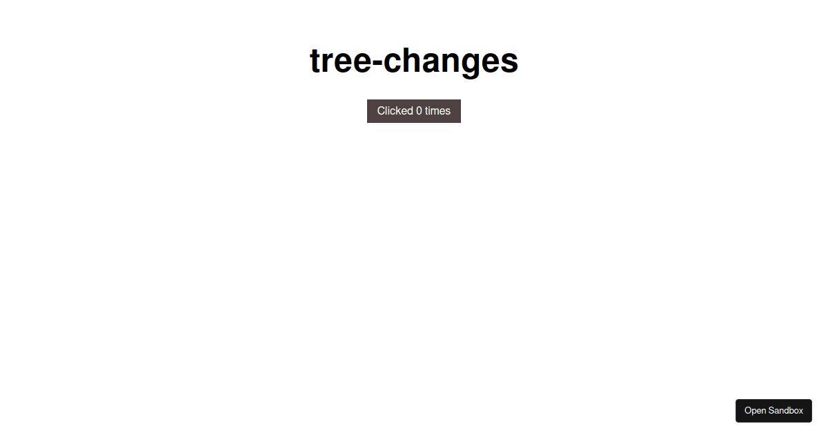 tree-changes-demo - Codesandbox