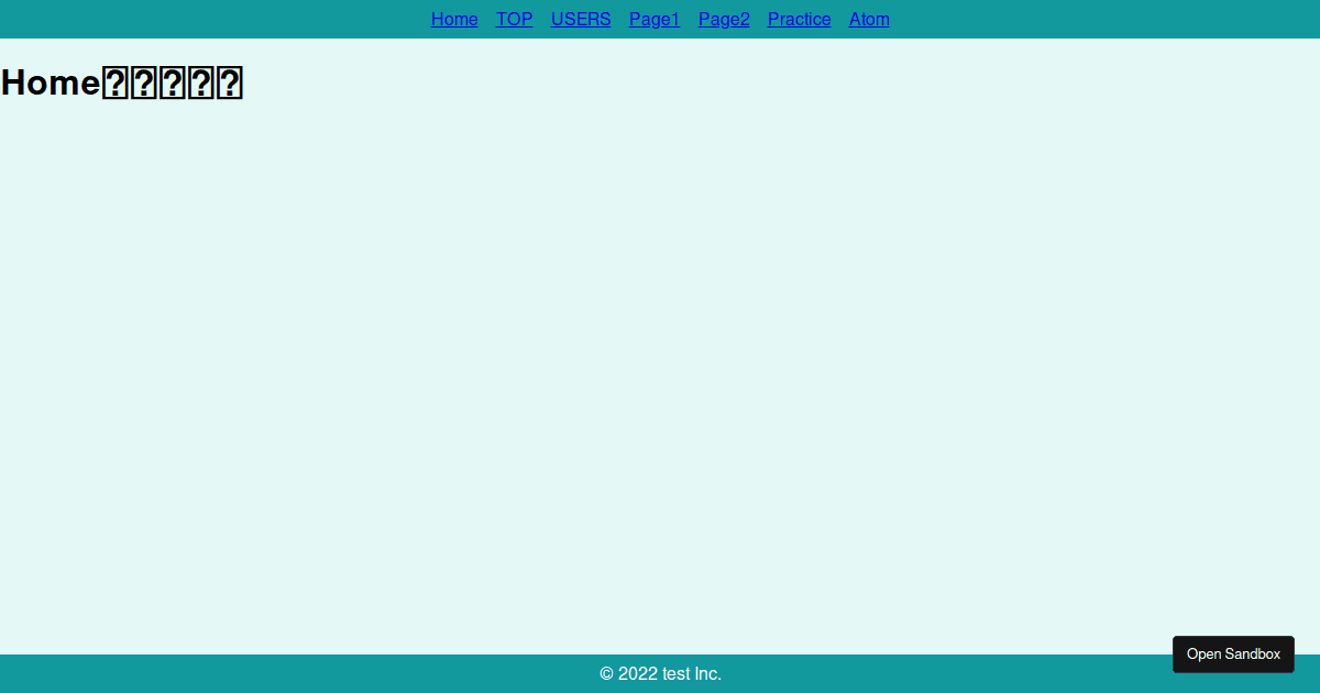 react - Codesandbox