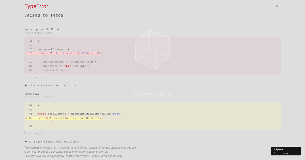 new - Codesandbox