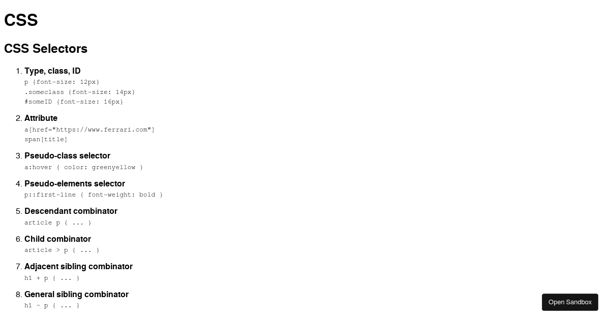 css-0 - Codesandbox image.
