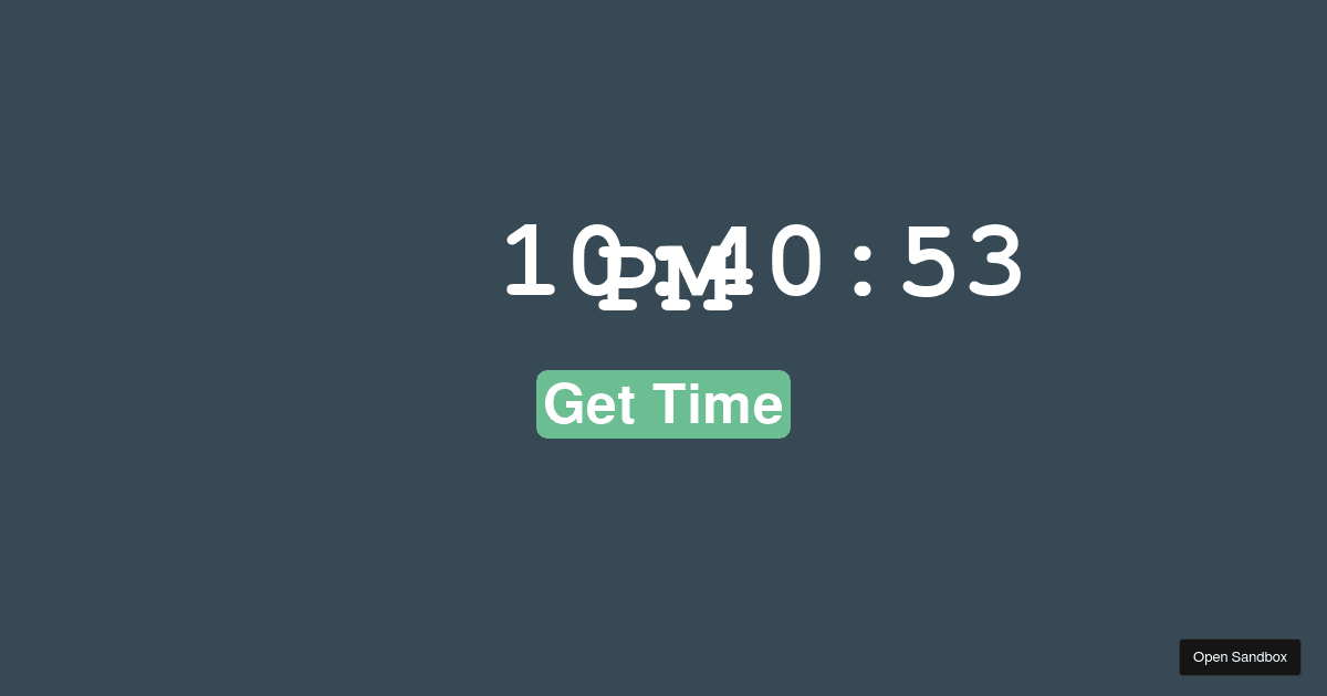 useState Hook Practice (forked) - Codesandbox
