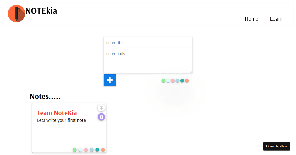 react - Codesandbox
