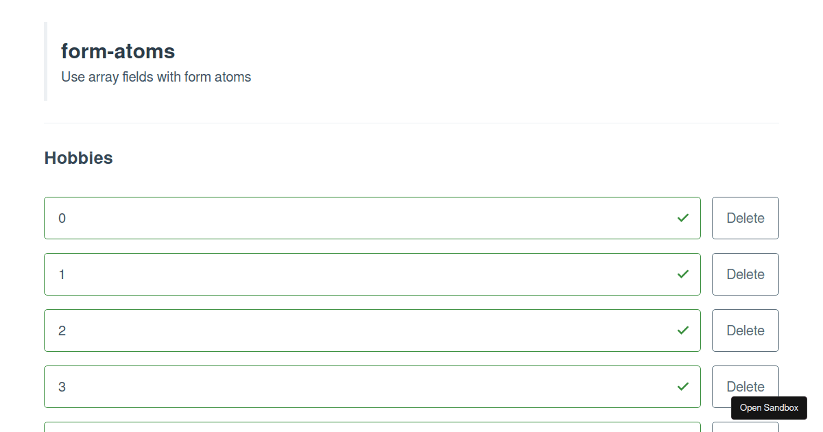 100-array-field - Codesandbox