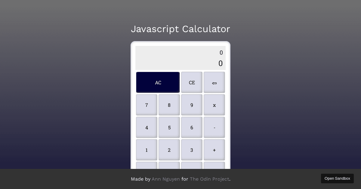 javascript calculator code example | pdf | java script... javascript-calculator - Codesandbox
