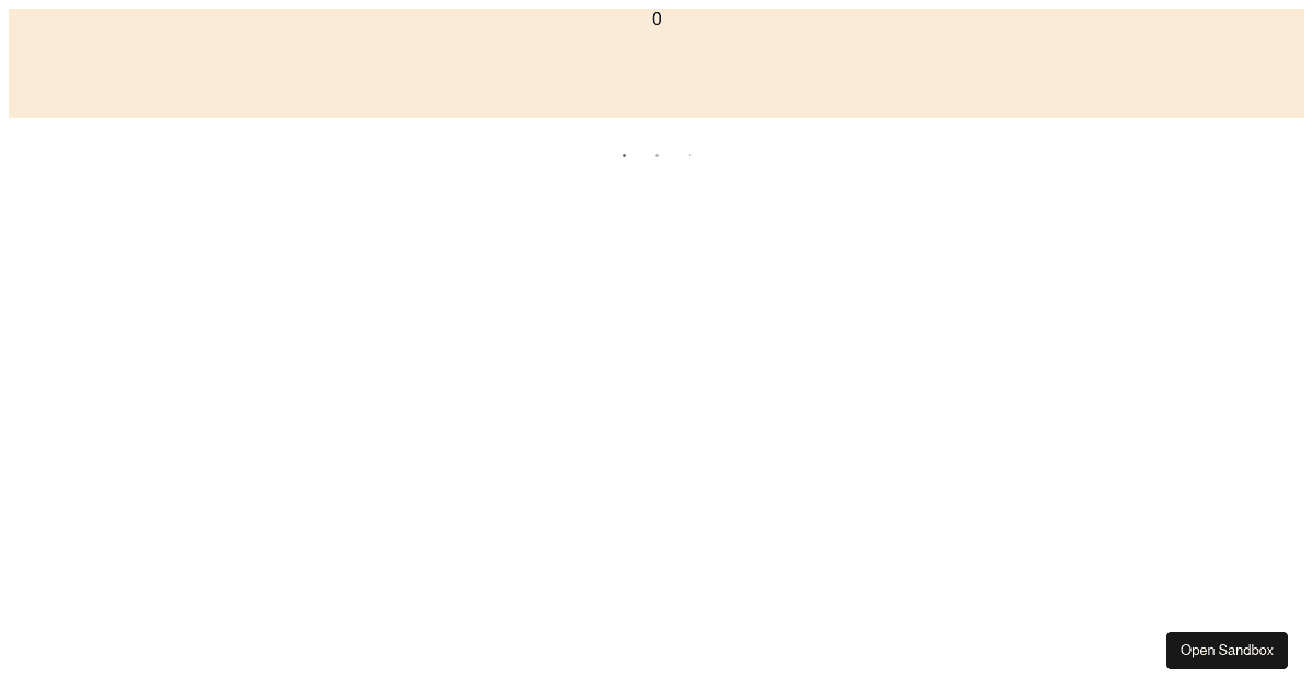 react carousel (forked) - Codesandbox