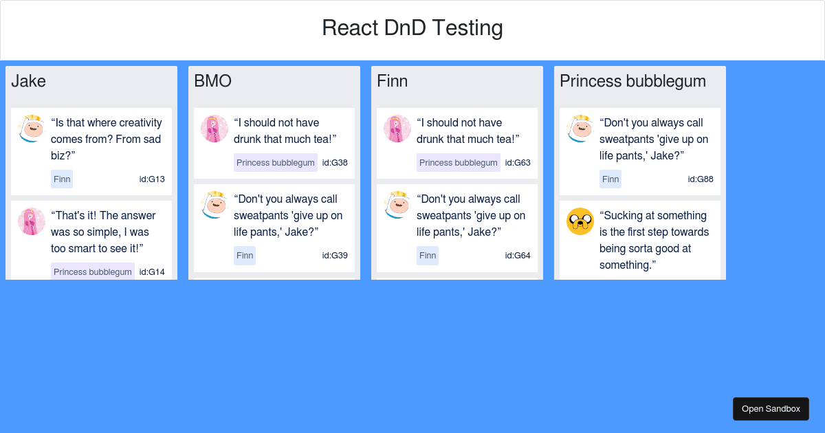 react-beautiful-dnd-board-base - Codesandbox