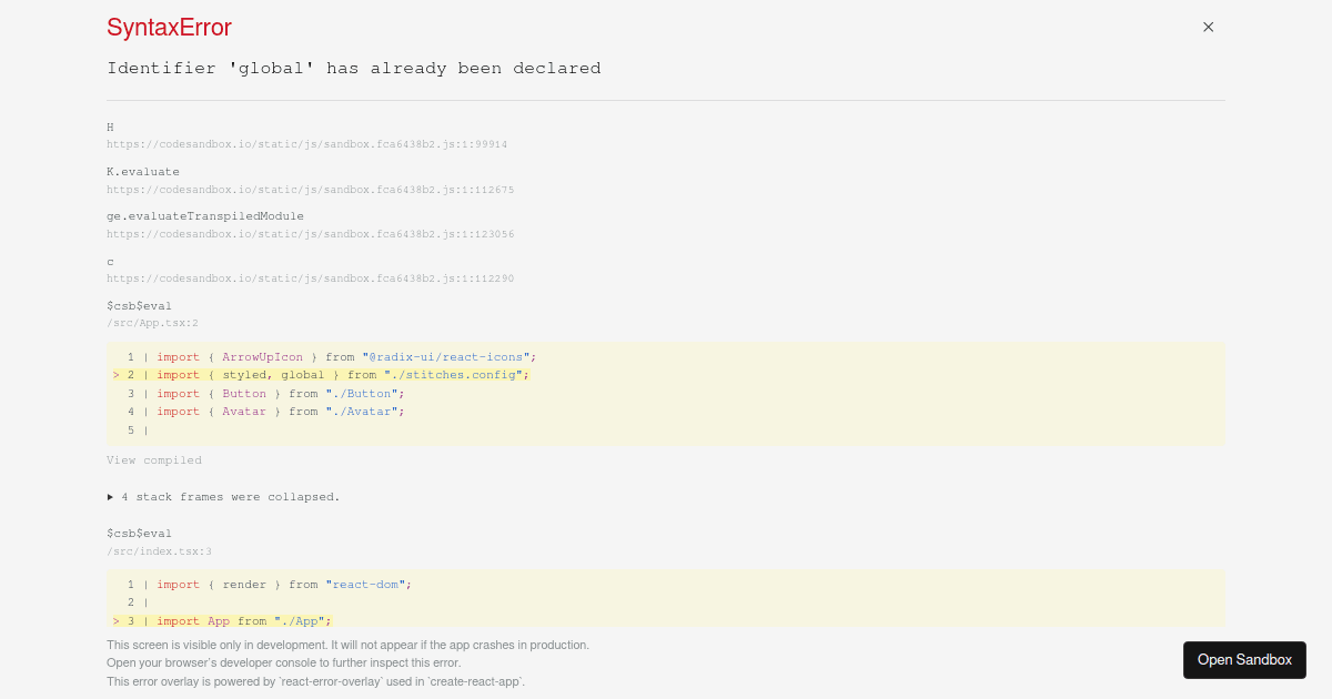 stitchesjs-libary - Codesandbox