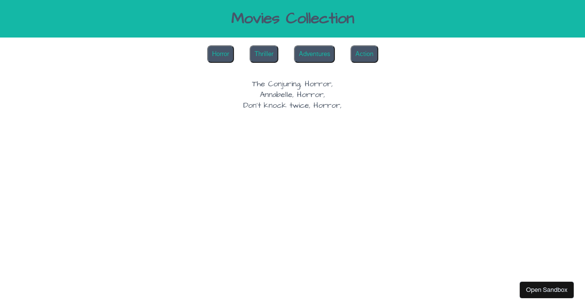 movie-collection - Codesandbox